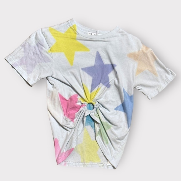 Collina Strada Pastel Star Crop Top - Picture 1 of 5